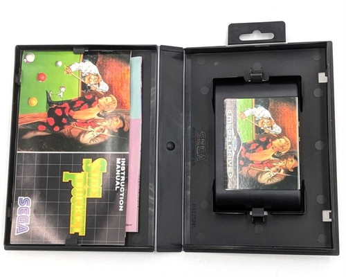 Side Pocket - Komplet I Æske - Sega Mega Drive Spil (B Grade) (Genbrug)